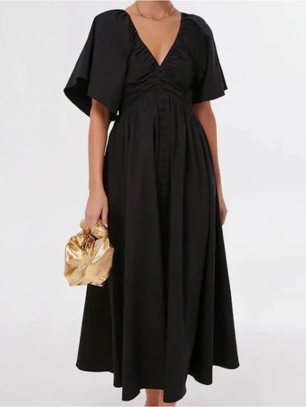 Pomander Place XXL  Tuckernuck Black Vivianna Maxi Dress